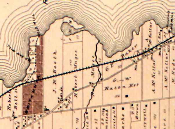 Magee's property, as identified in the 1879 Atlas of Carleton County, Nepean Township plate.