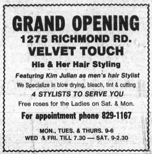 At least the hair stylist was able to be hired. No word on the dry cleaner though. Source: Ottawa Journal, November 8, 1975.